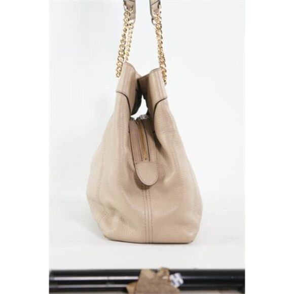 Michael Kors Jet Set Large Pebbled Leather Chain Shoulder Bag 13x10x5" - Picture 5 of 15